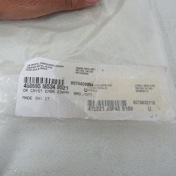 Gucci Resort 2017 Crystal Clip-On Earrings 230mm - Picture 14 of 15